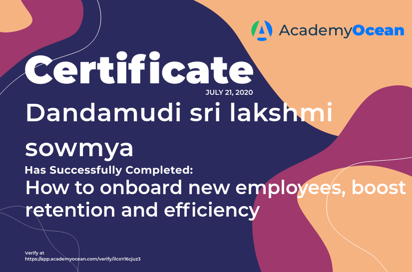 Employee onboarding Knowledge Library certificate: How to onboard new employees, boost retention and efficiency